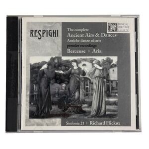 Respighi Ancient Airs and Dances Complete CD Musical Heritage Society